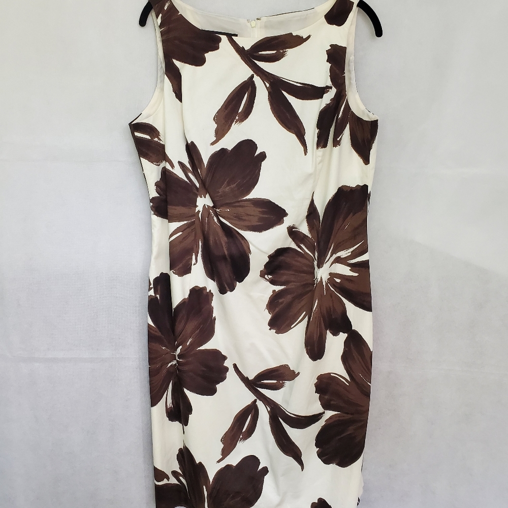 Sleeveless Floral Dress